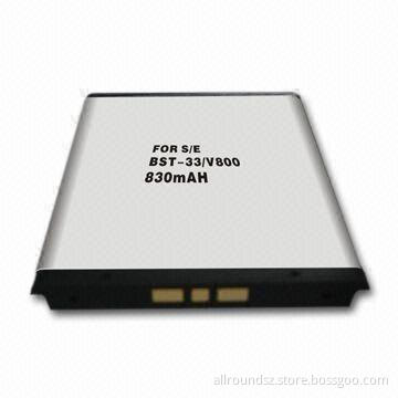830mAh Mobile Phone Li-ion Battery for Sony Errisson with Double IC Protector